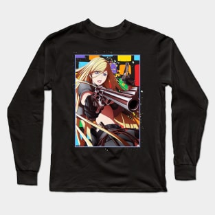 Bishamon Stray God Noragami Color Block Anime Long Sleeve T-Shirt